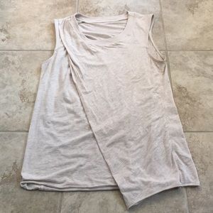 Lululemon tank top with gathering